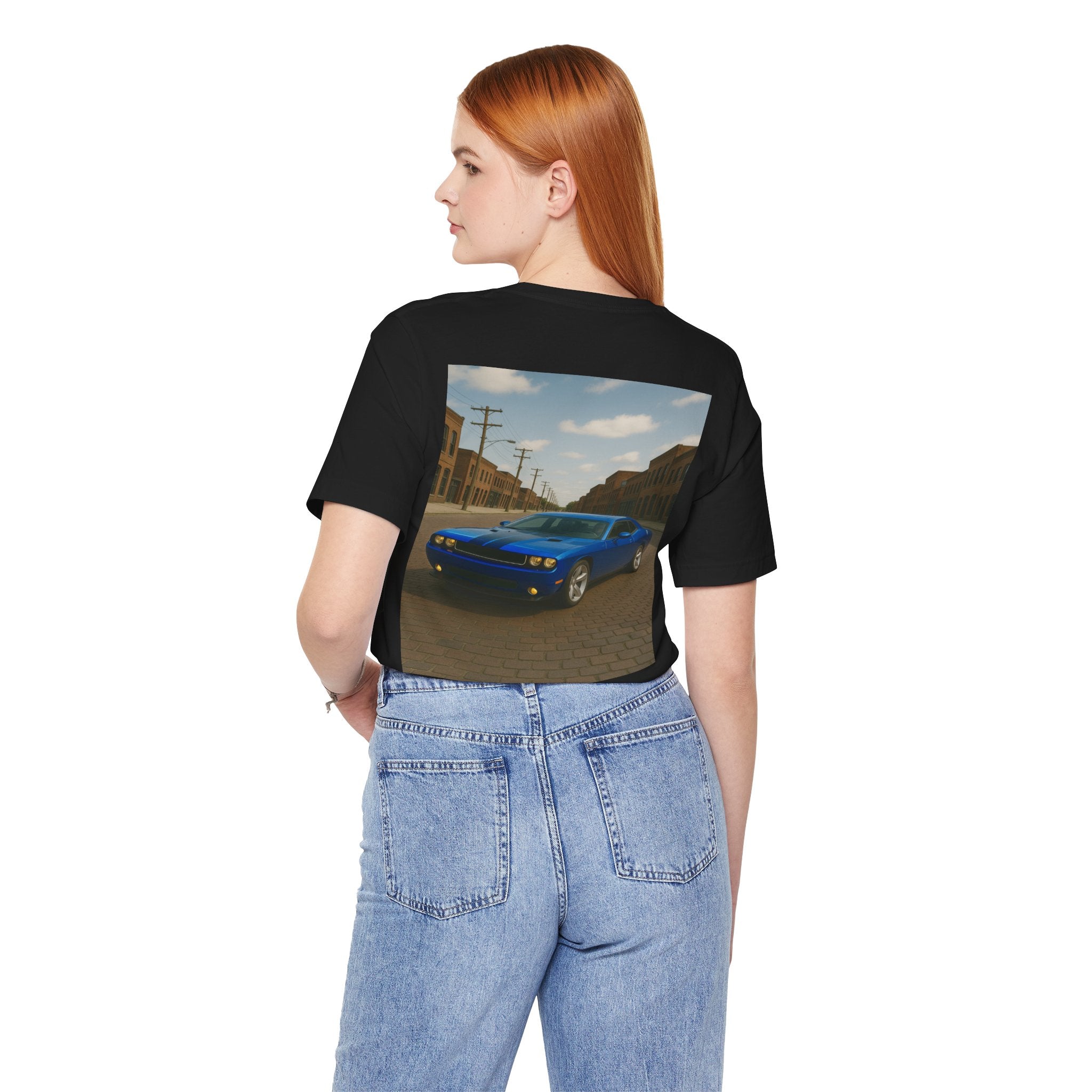 Dream Car Tee - Corktown Muscle Coupe - Blue