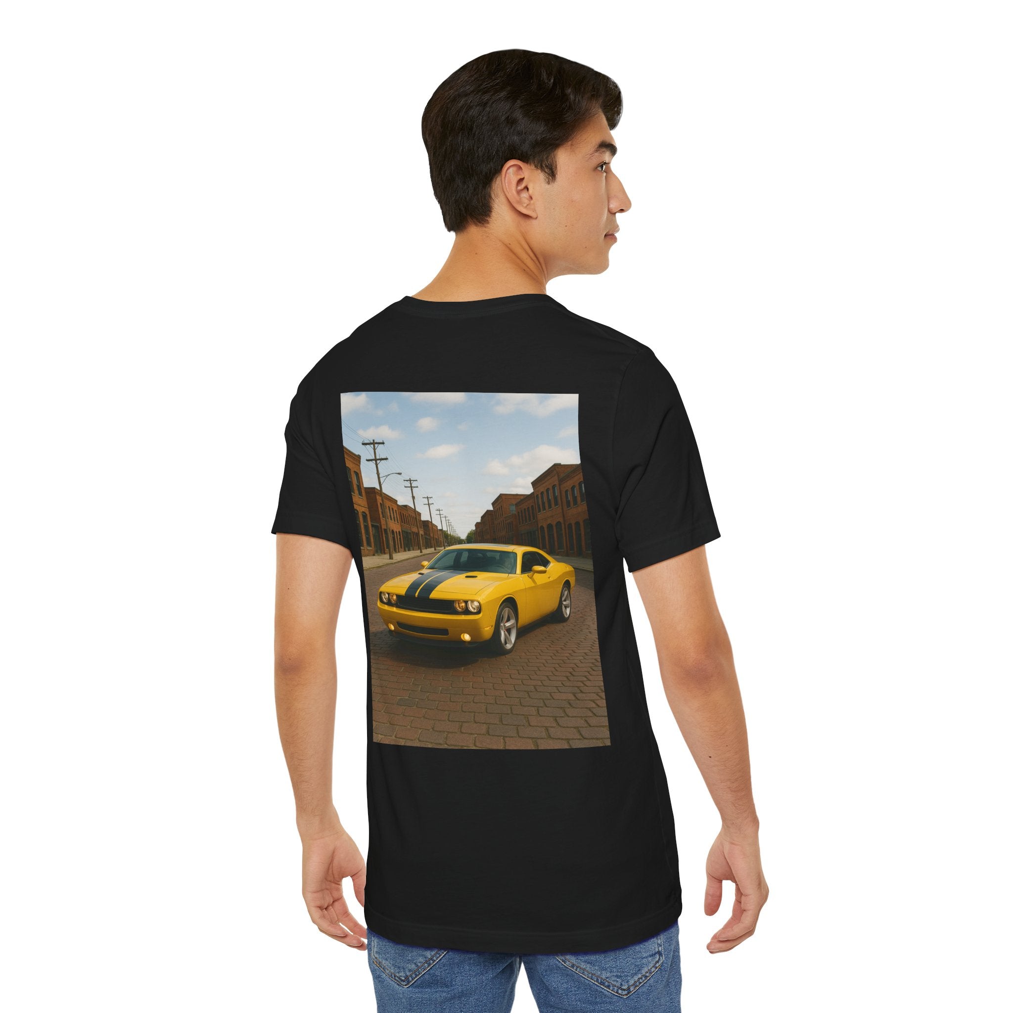 Dream Car Tee - Corktown Muscle Coupe - Yellow