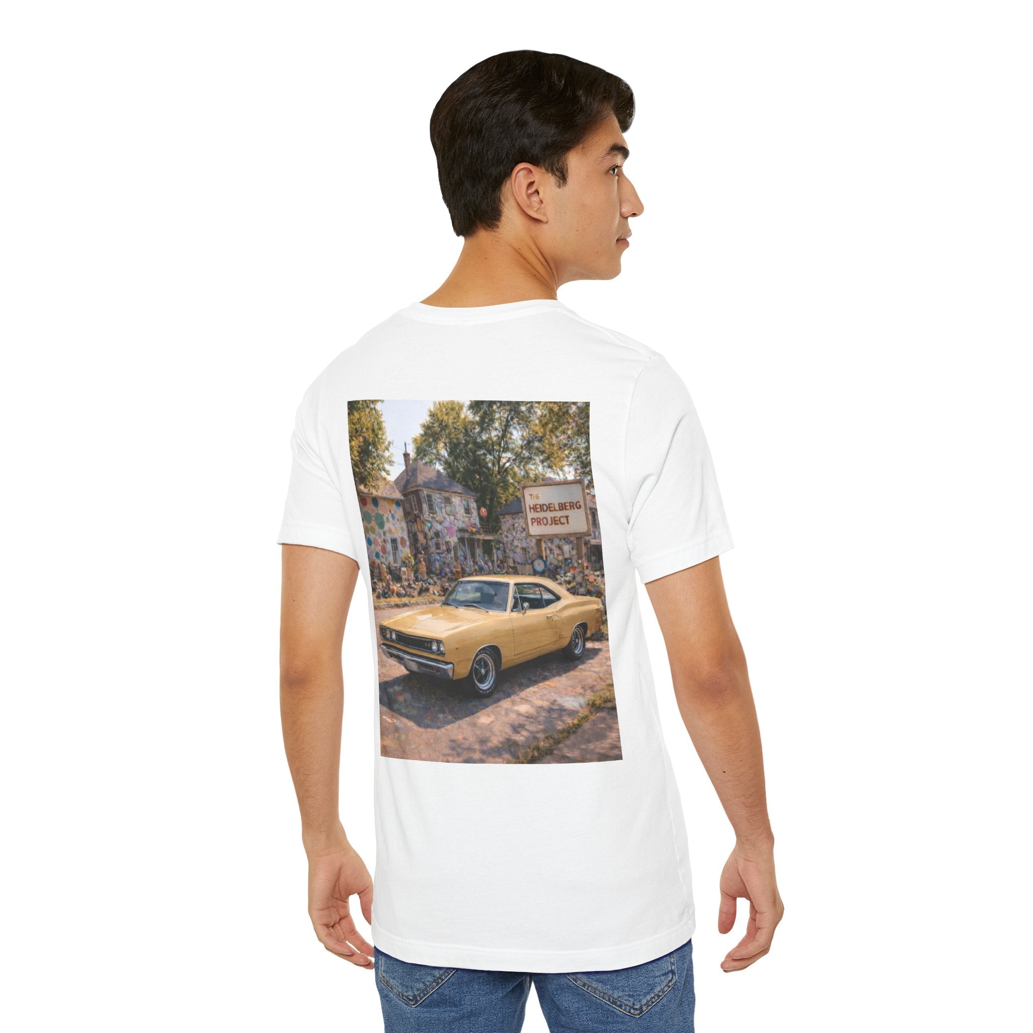 Dream Car Tee - Motor City Mural Machine Tan