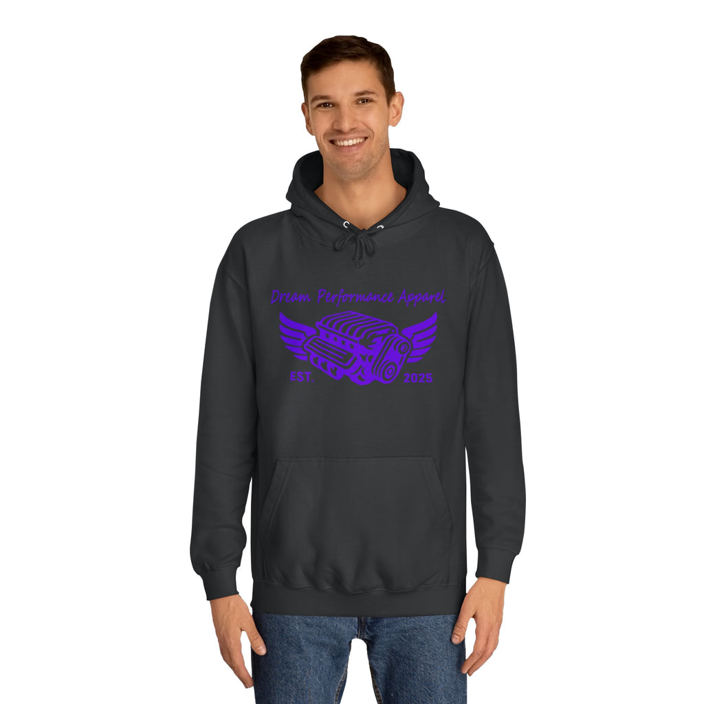 Dream Car Hoodie - Classic Front logo - Purple