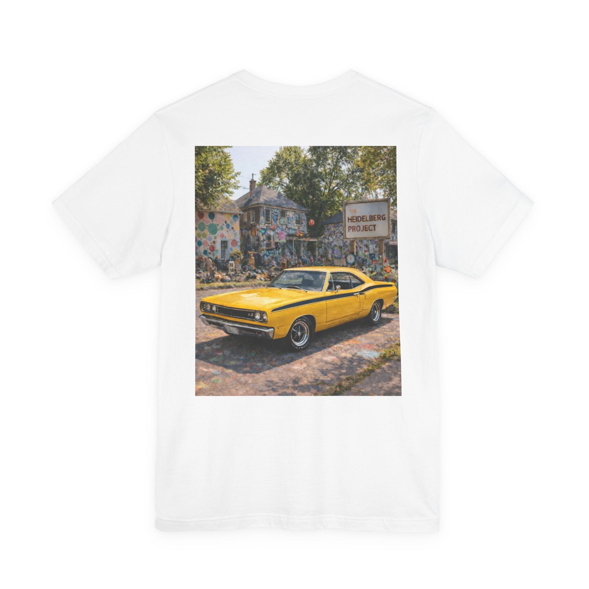 Dream Car Tee - Motor City Mural Machine Yellow