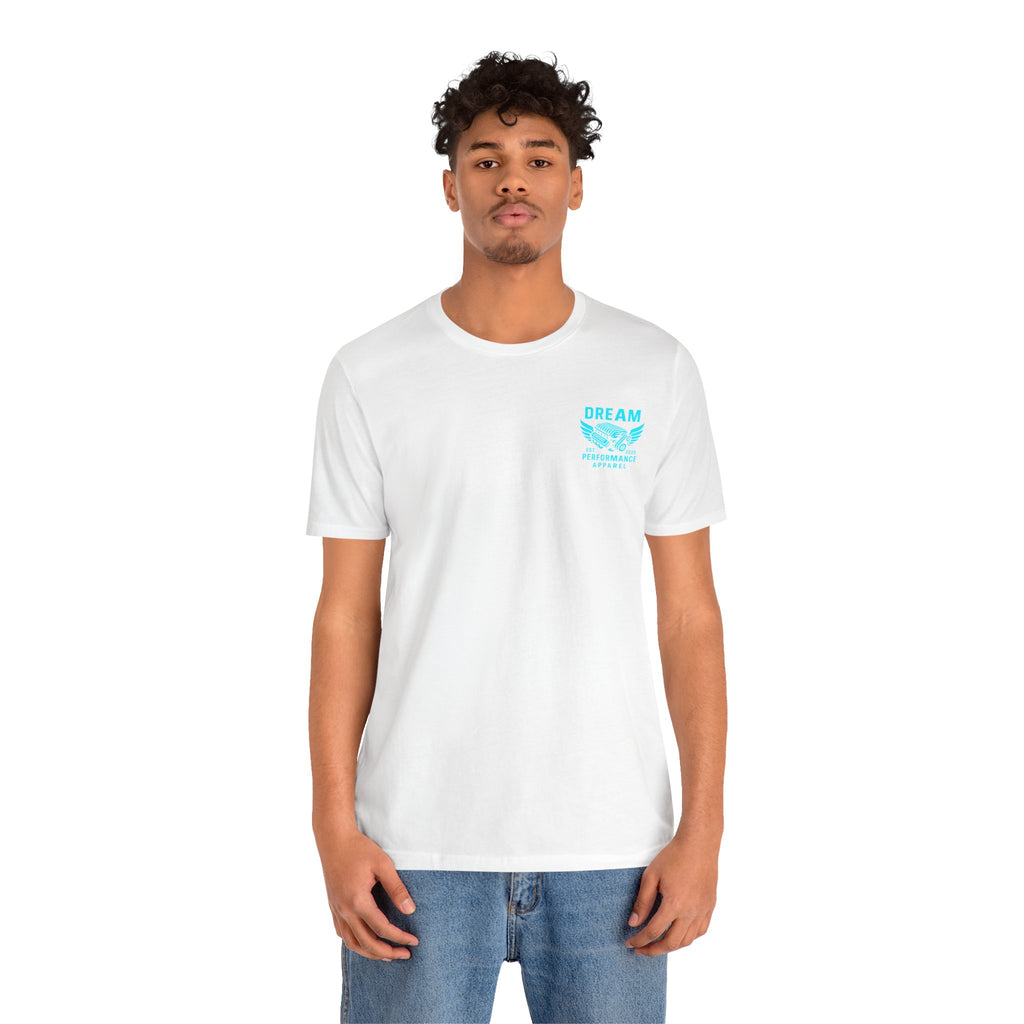 Dream Car Tee - Classic Front Logo - LIght Blue