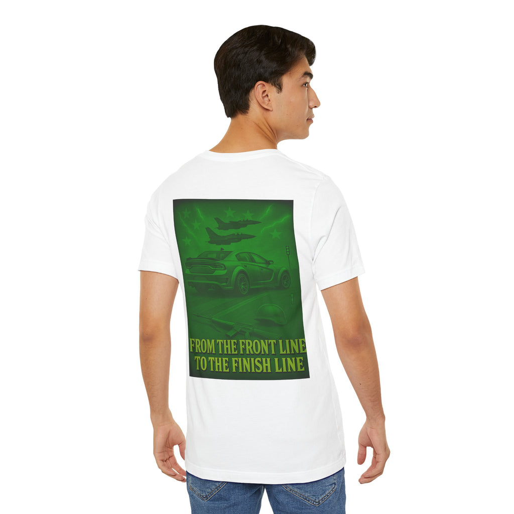 Dream Car Tee – Supercharged Sedan - Military Green