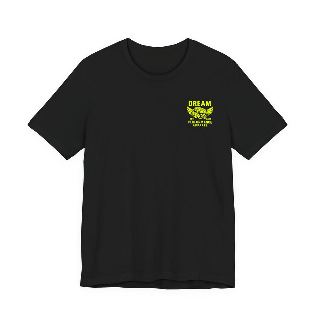Dream Car Tee - Classic Front Logo - Yellow