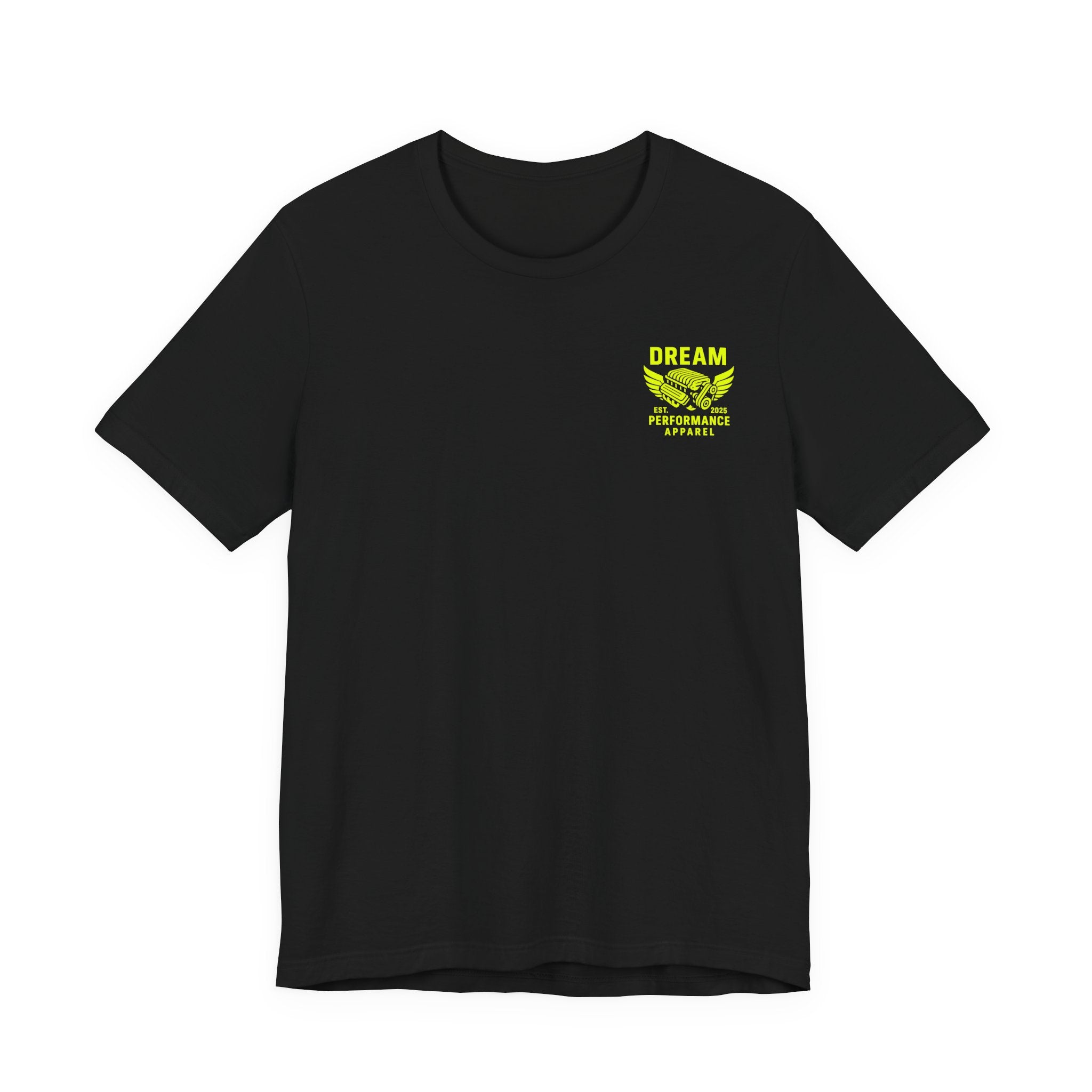 Dream Car Tee - Classic Front Logo - Yellow