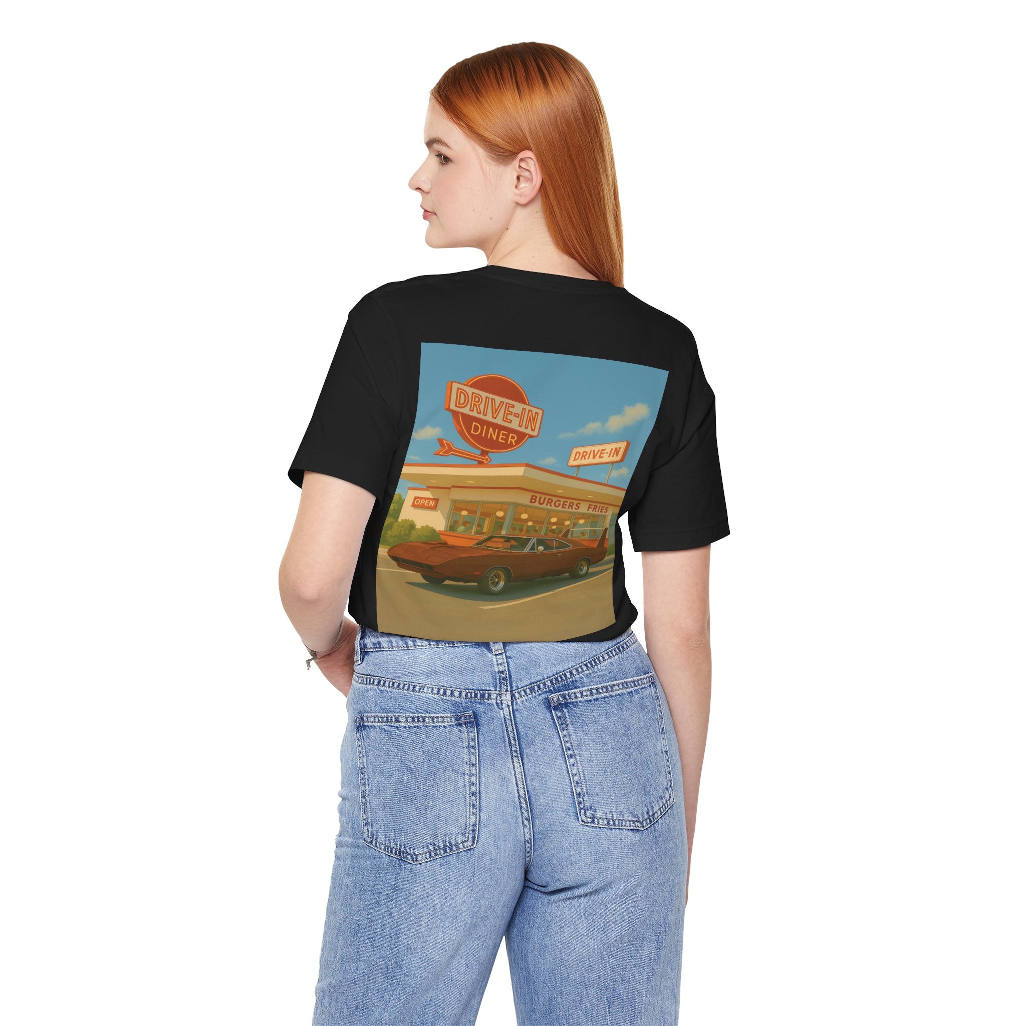 Dream Car Tee – Retro Aero Cruiser - Brown