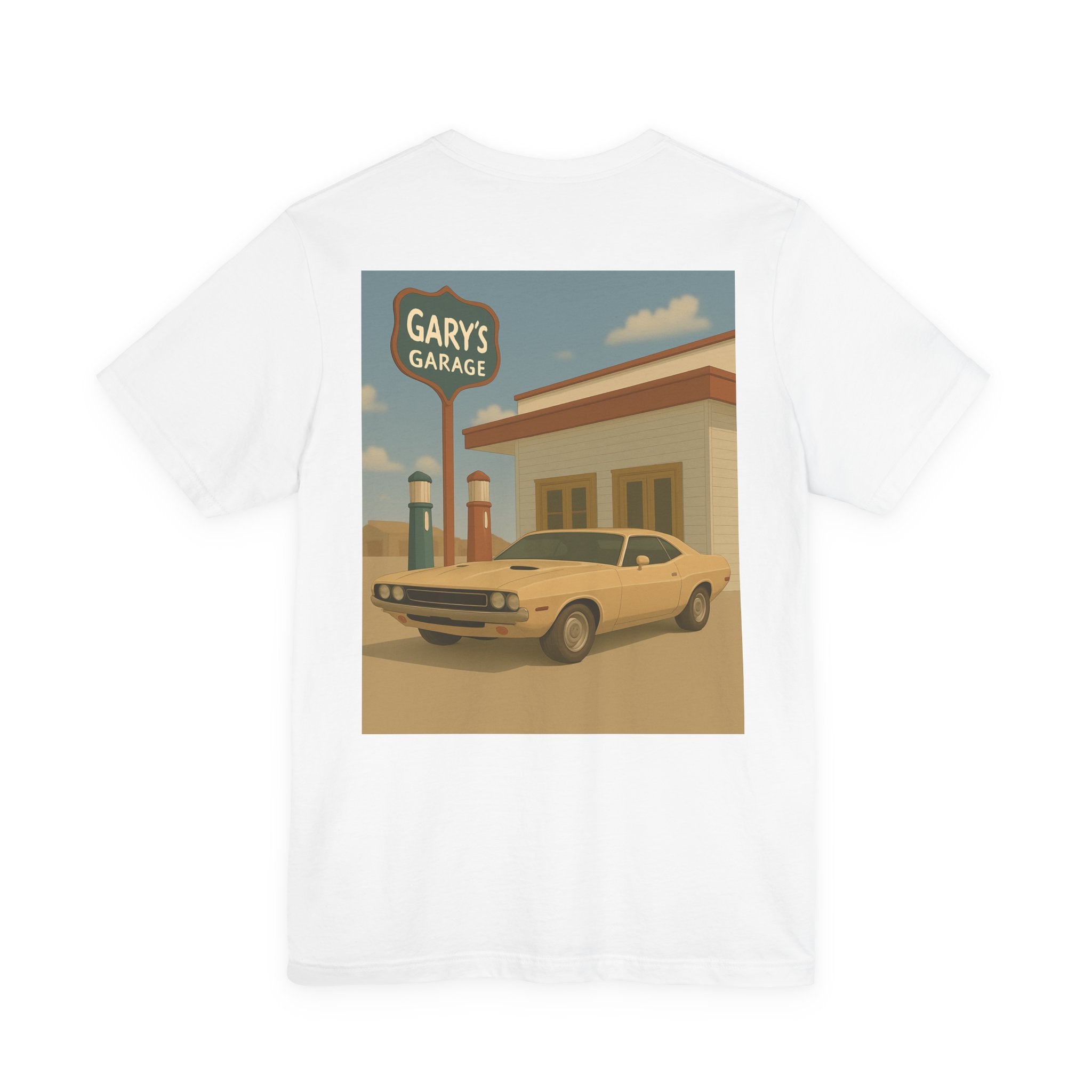 Dream Car Tee – Uncle’s Muscle Coupe - Tan