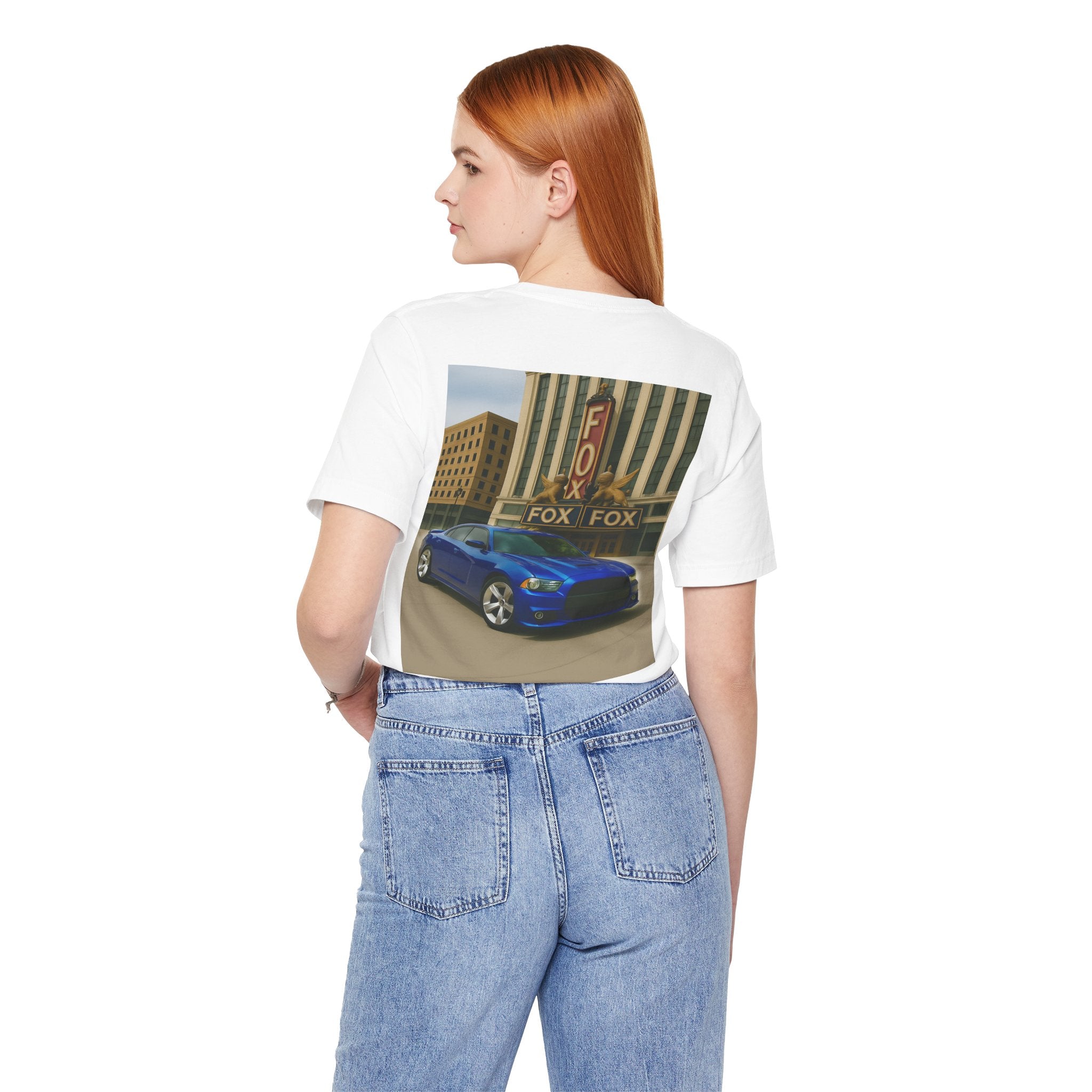 Dream Car Tee - Fox Light & Horsepower Nights - Blue