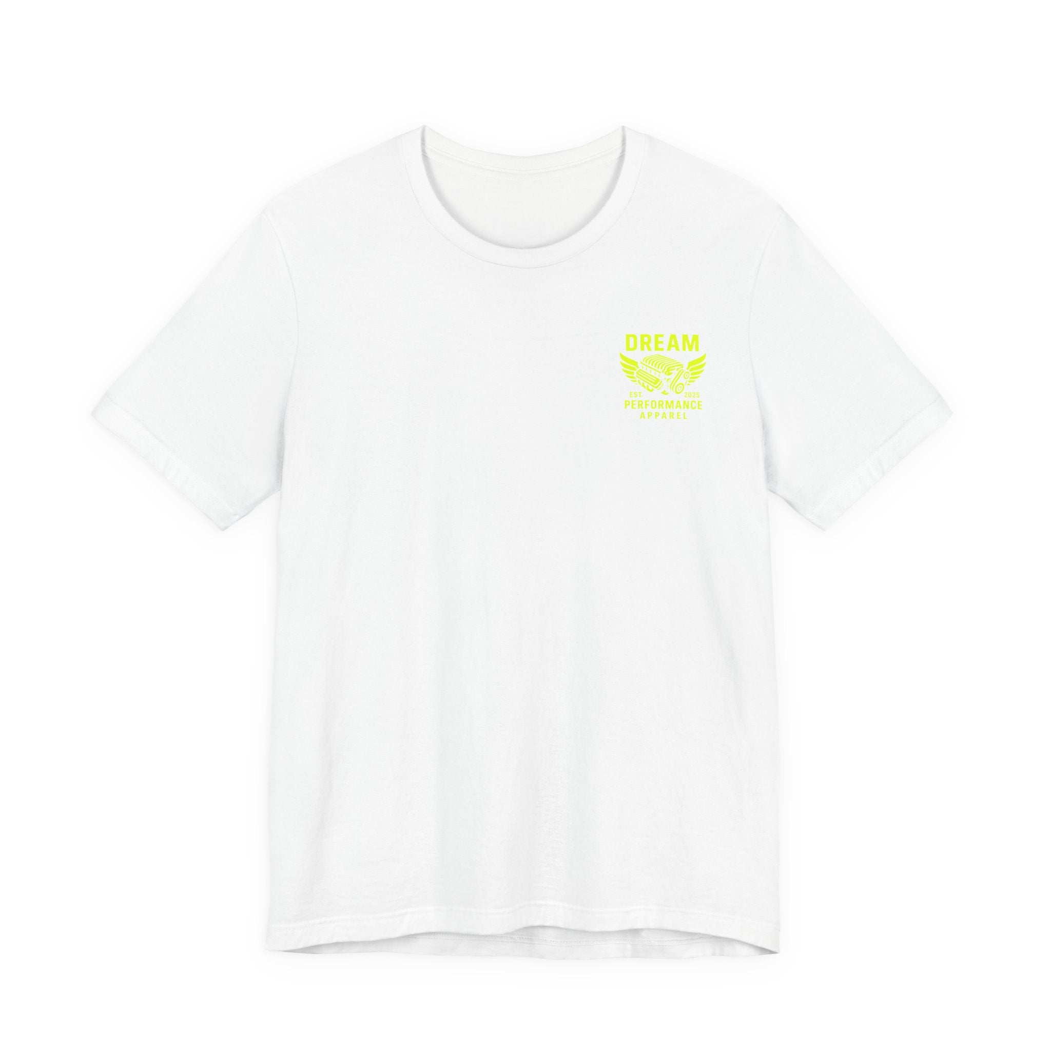 Dream Car Tee - Classic Front Logo - Yellow