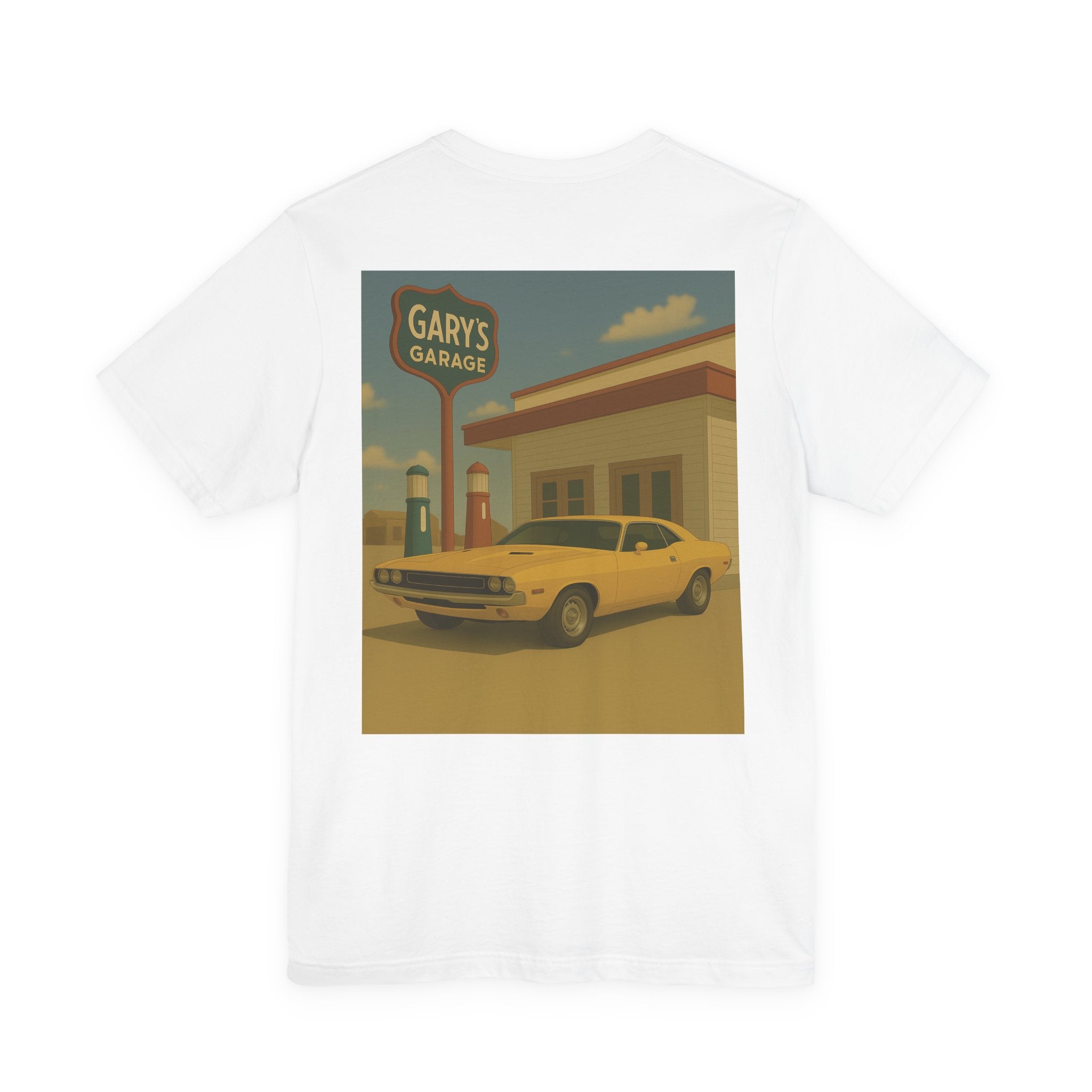 Dream Car Tee – Uncle’s Muscle Coupe - Yellow