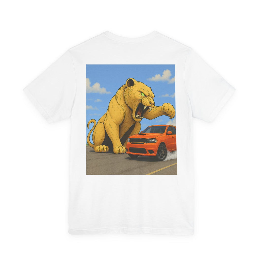 Dream Car Tee – Tiger Chasin Tail Lights - Orange