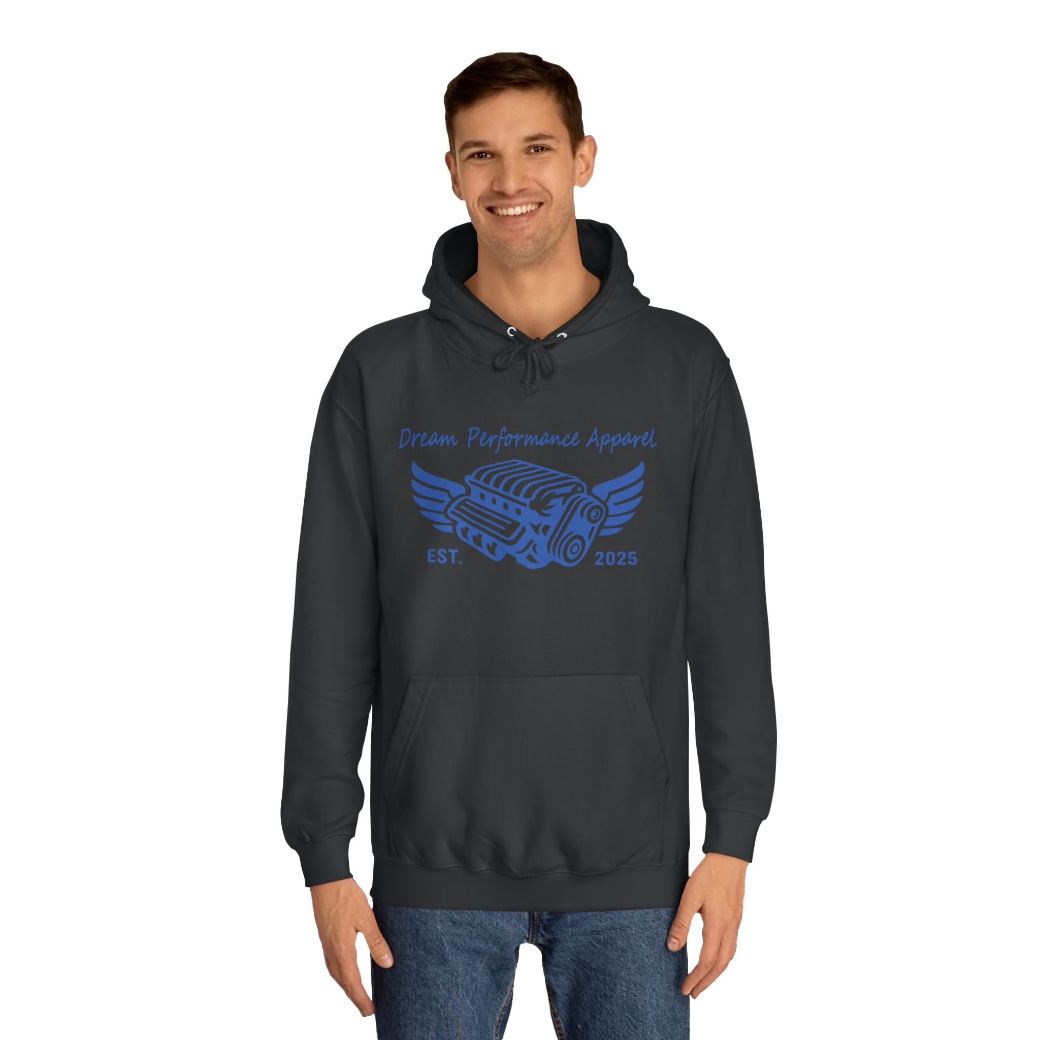 Dream Car Hoodie - Classic Front logo - Blue