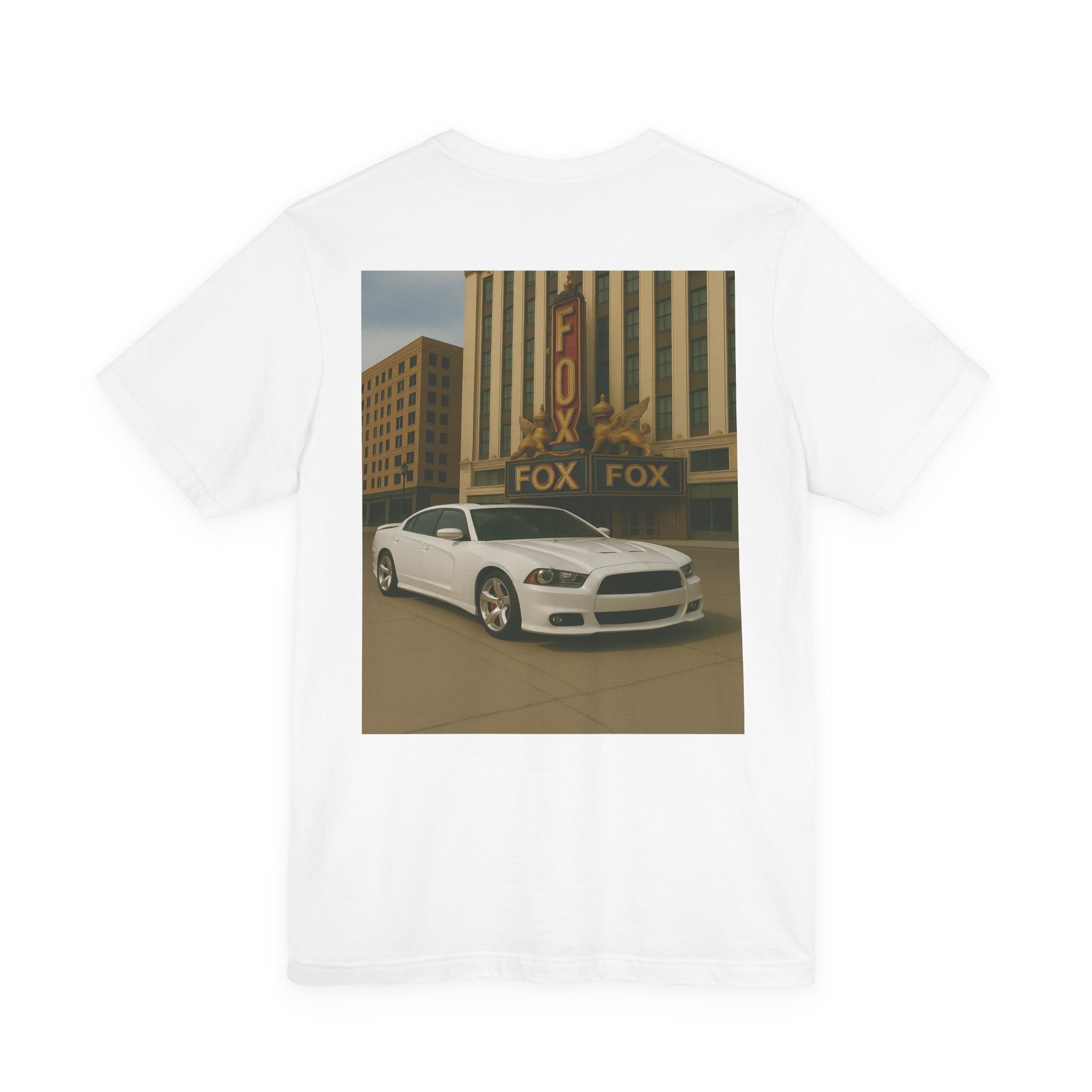 Dream Car Tee - Fox Light & Horsepower Nights - White
