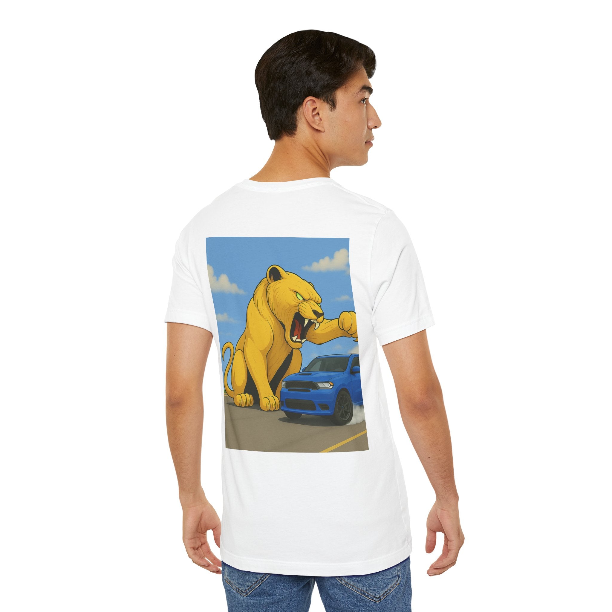 Dream Car Tee – Tiger Chasin Tail Lights - Blue