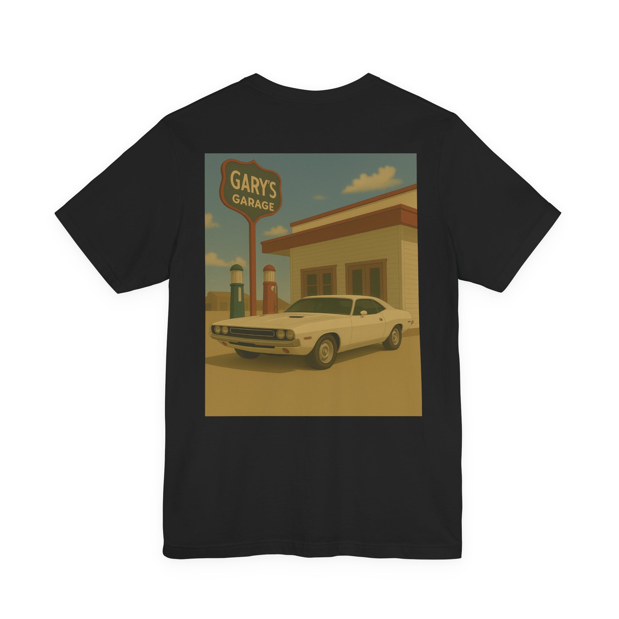 Dream Car Tee – Uncle’s Muscle Coupe - White