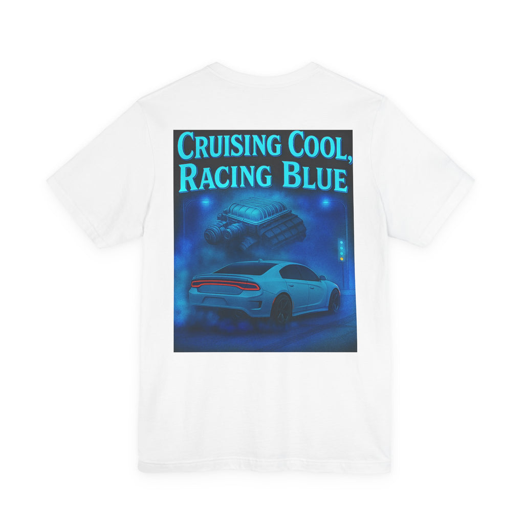 Dream Car Tee – Supercharged Sedan - Light Blue