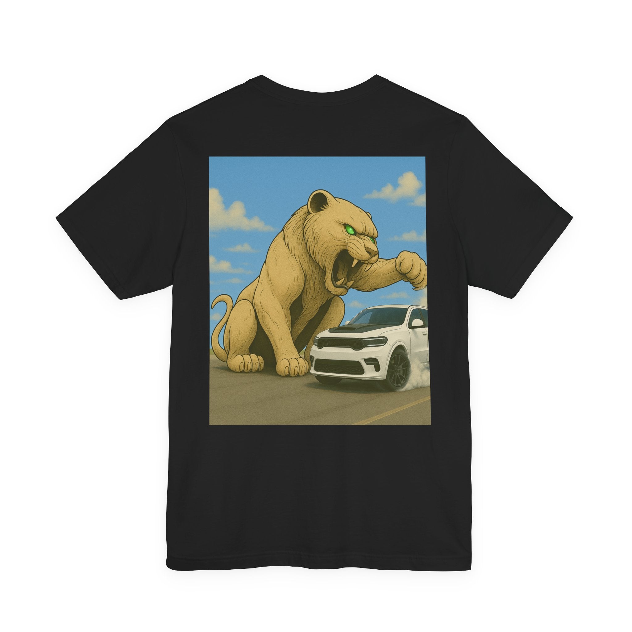 Dream Car Tee – Tiger Chasin Tail Lights - White