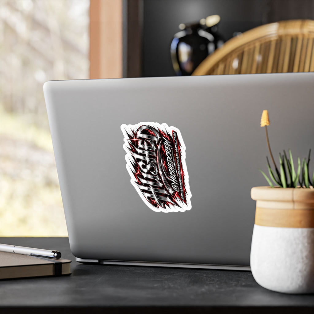 Hushed Sticker (Red)