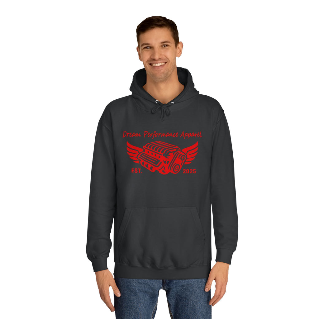 Dream Car Hoodie - Classic Front logo - Red