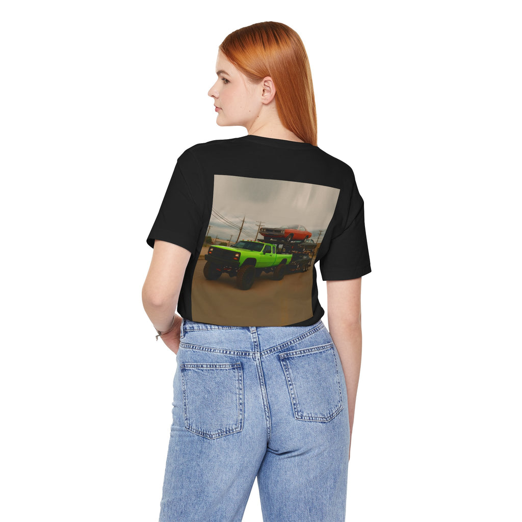 Dream Car Tee - Retro Medium Duty Diesel - Lime Green