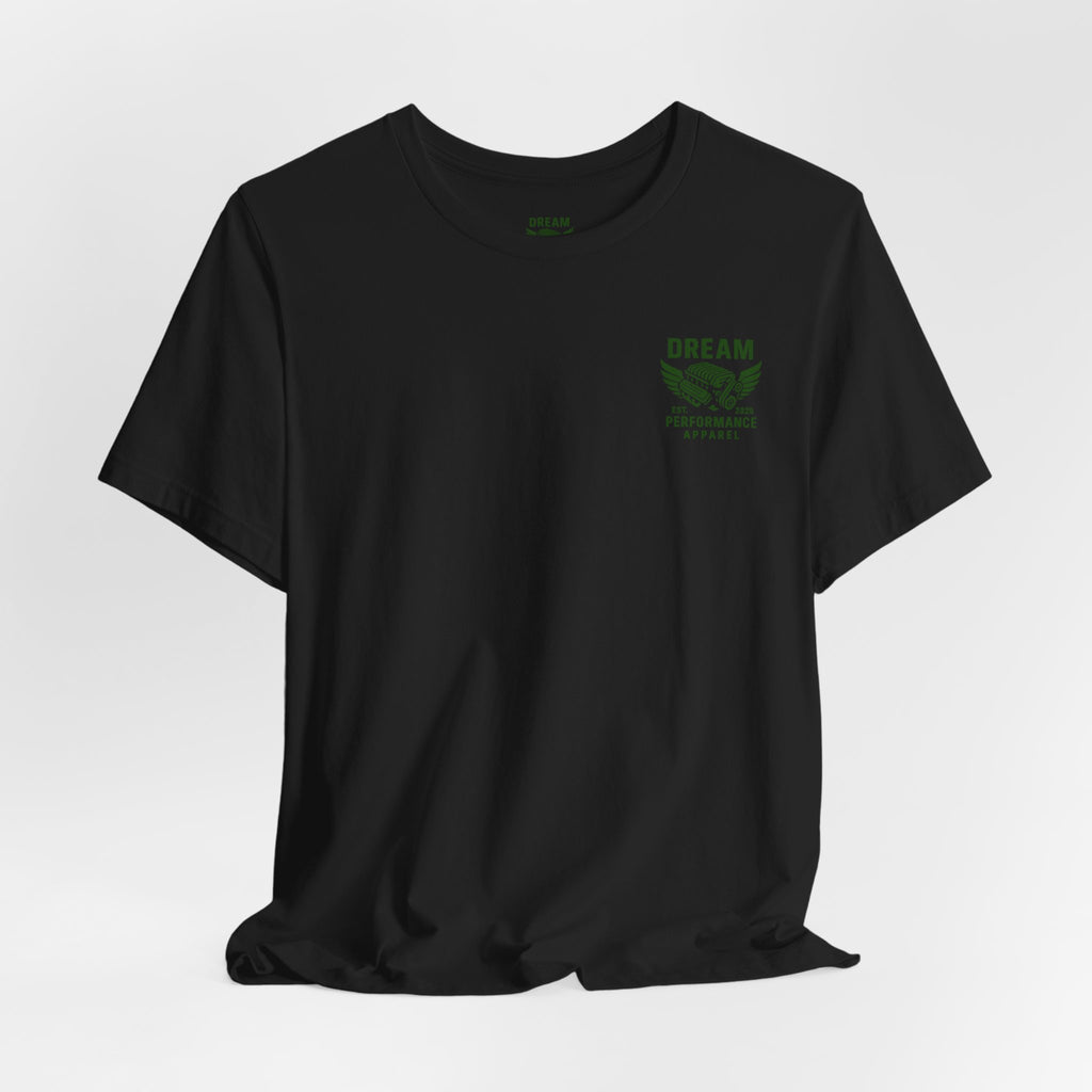 Dream Car Tee - Classic Front Logo - Military Green