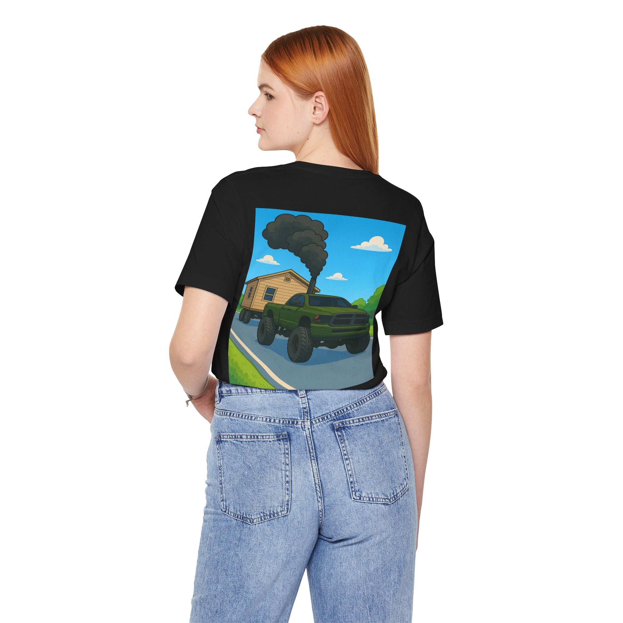 Dream Car Tee - Modern Medium Duty Diesel - Military Green