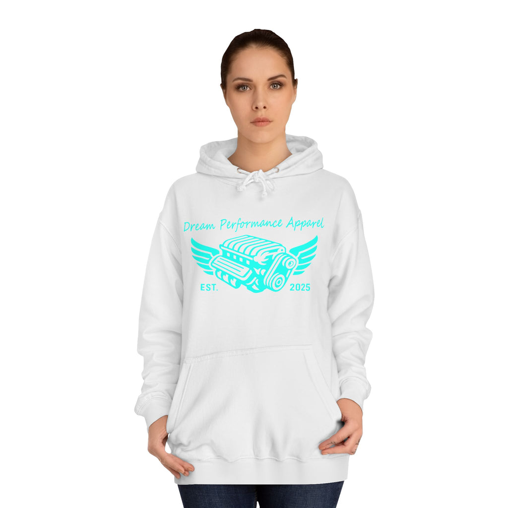 Dream Car Hoodie - Classic Front logo - Light Blue