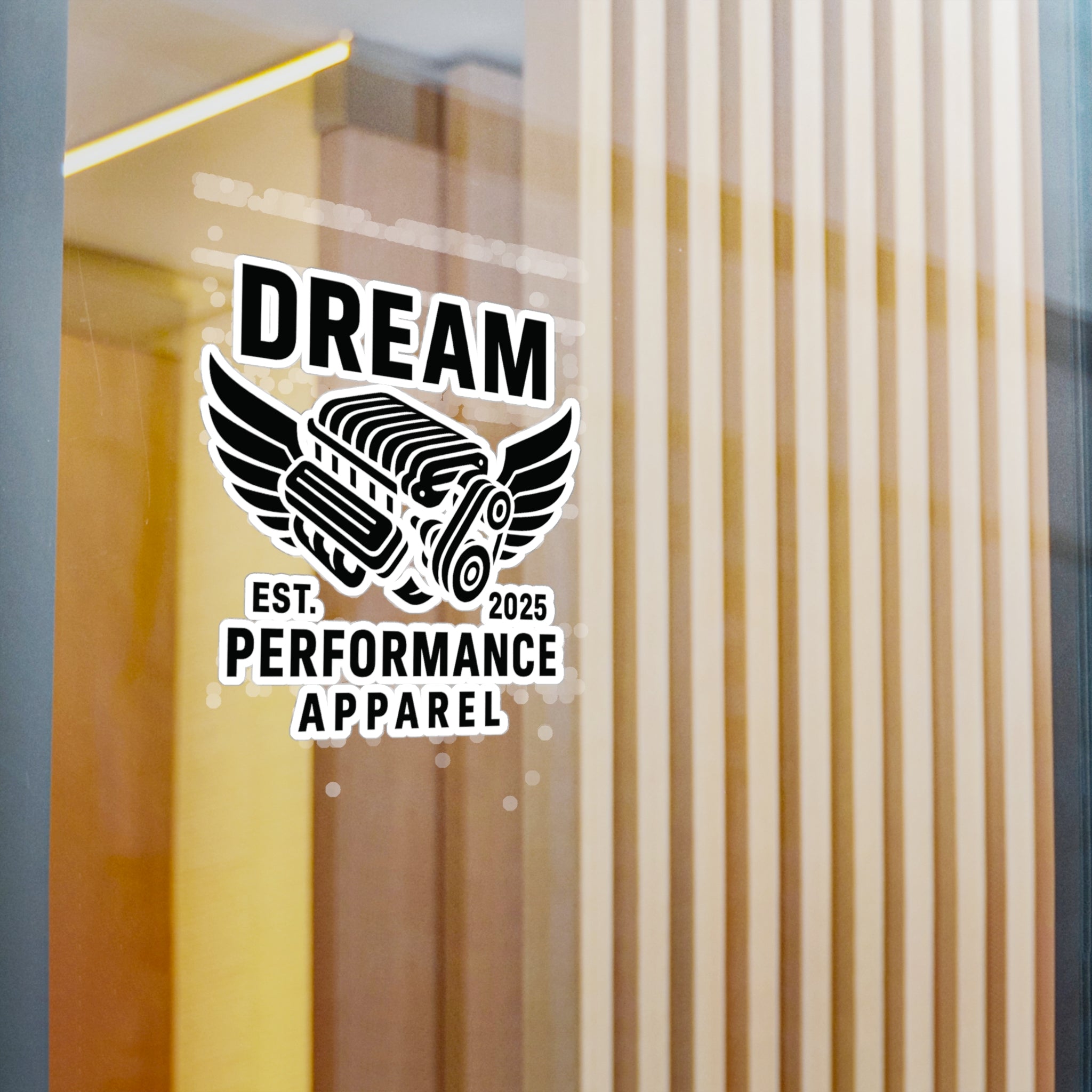 Dream Performance Apparel sticker
