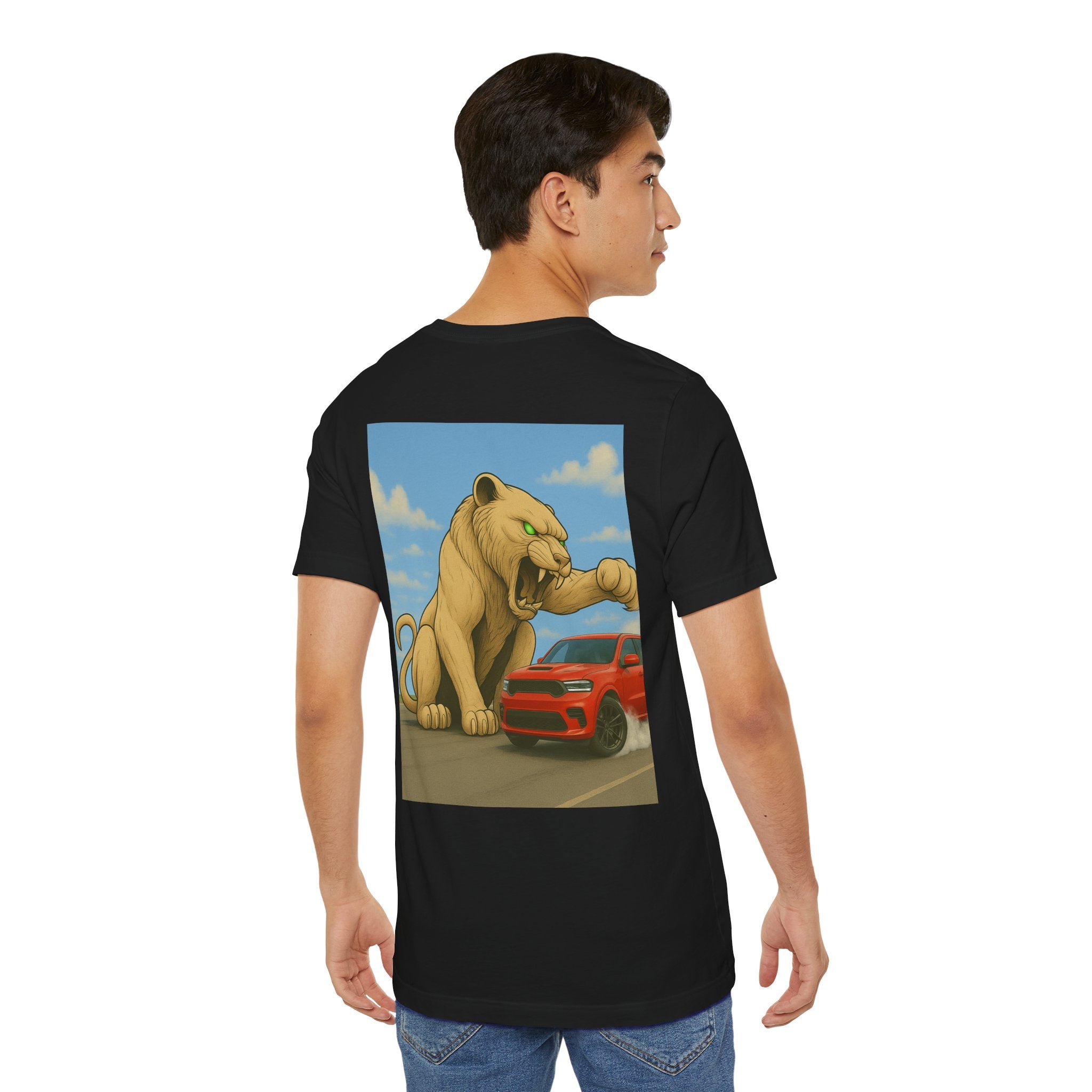 Dream Car Tee – Tiger Chasin Tail Lights - Red