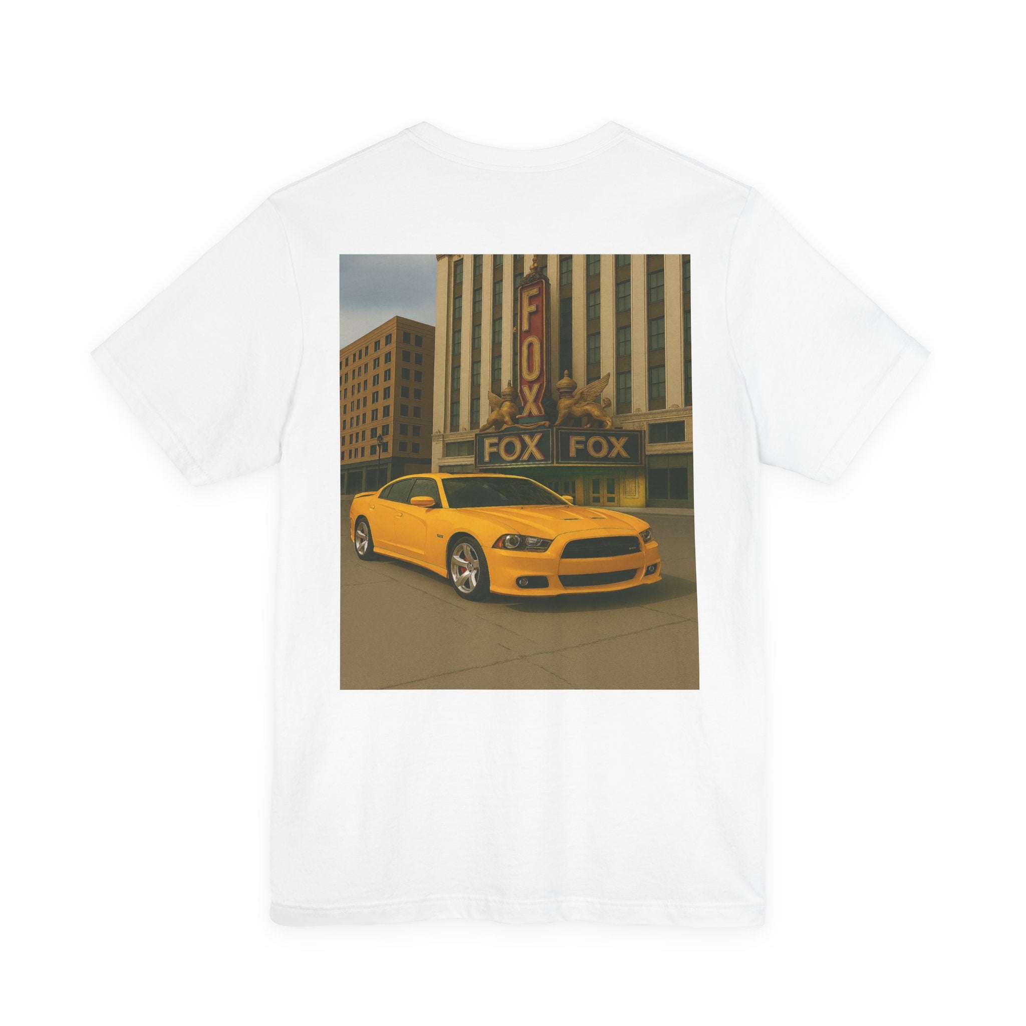 Dream Car Tee - Fox Light & Horsepower Nights - Yellow