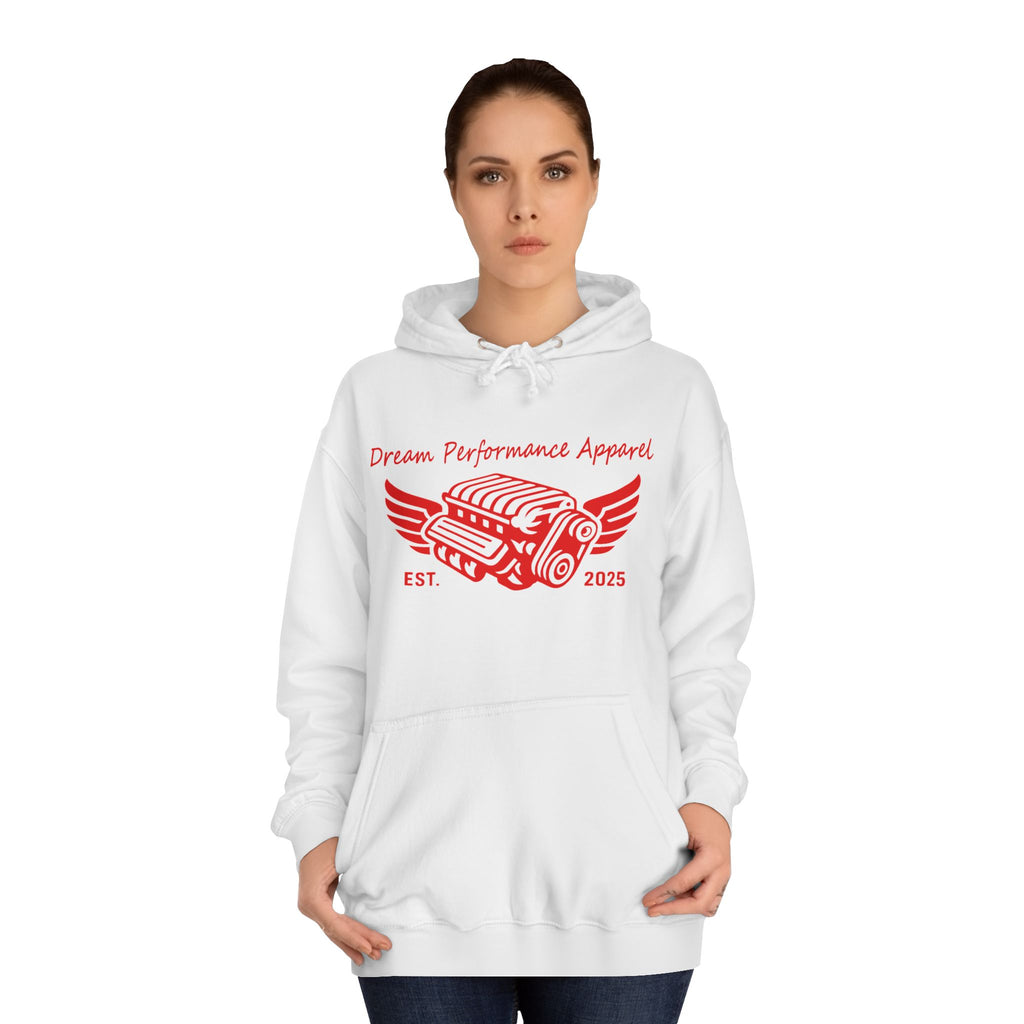 Dream Car Hoodie - Classic Front logo - Red