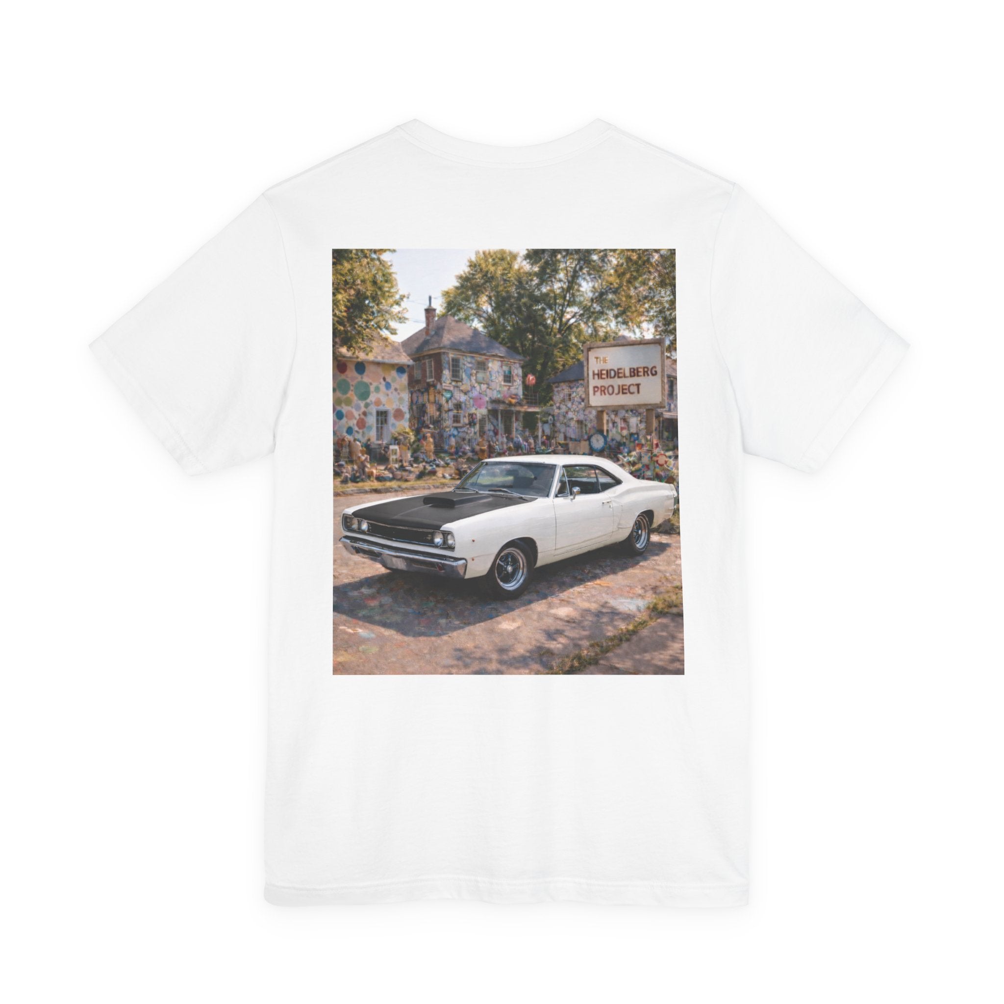 Dream Car Tee - Motor City Mural Machine White