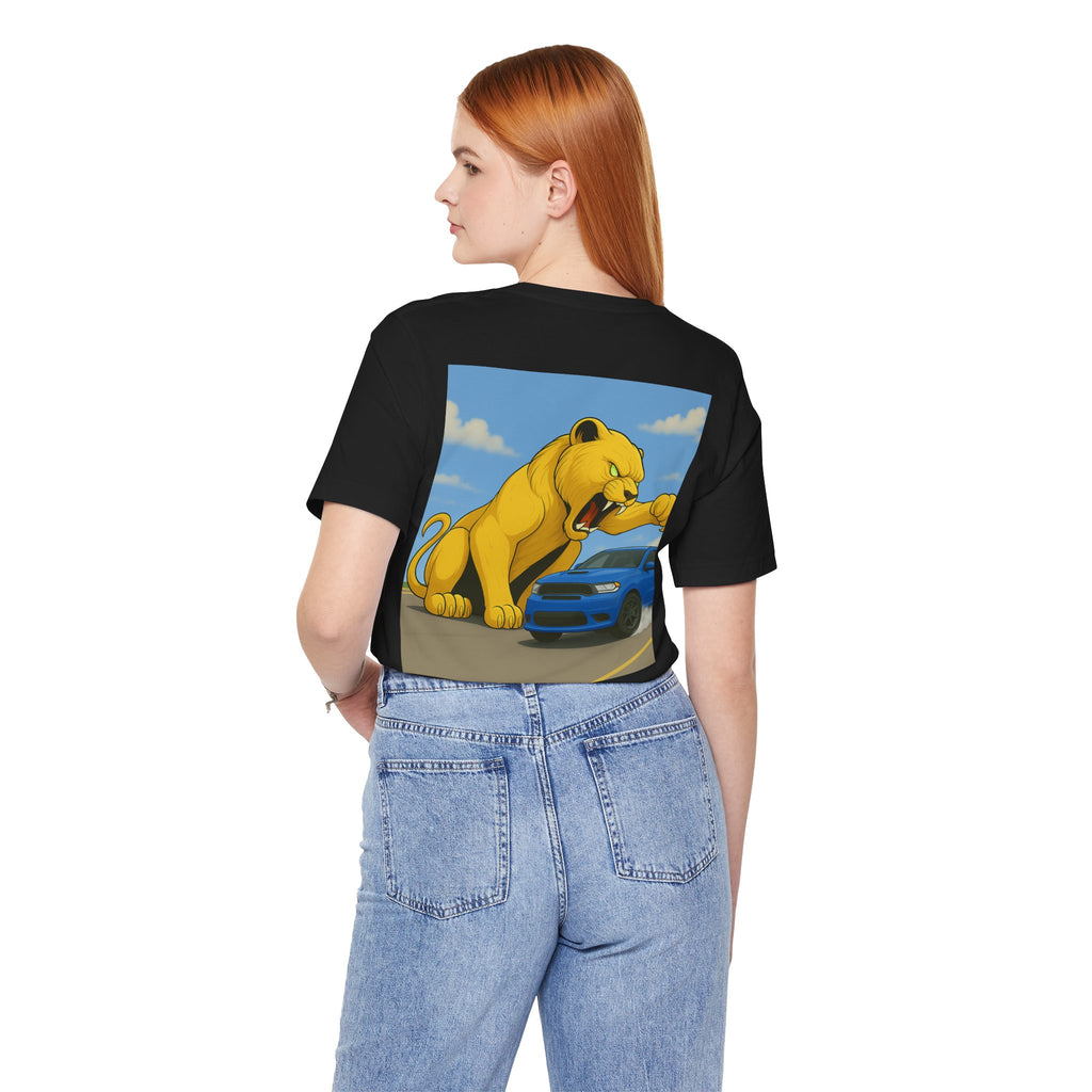 Dream Car Tee – Tiger Chasin Tail Lights - Blue