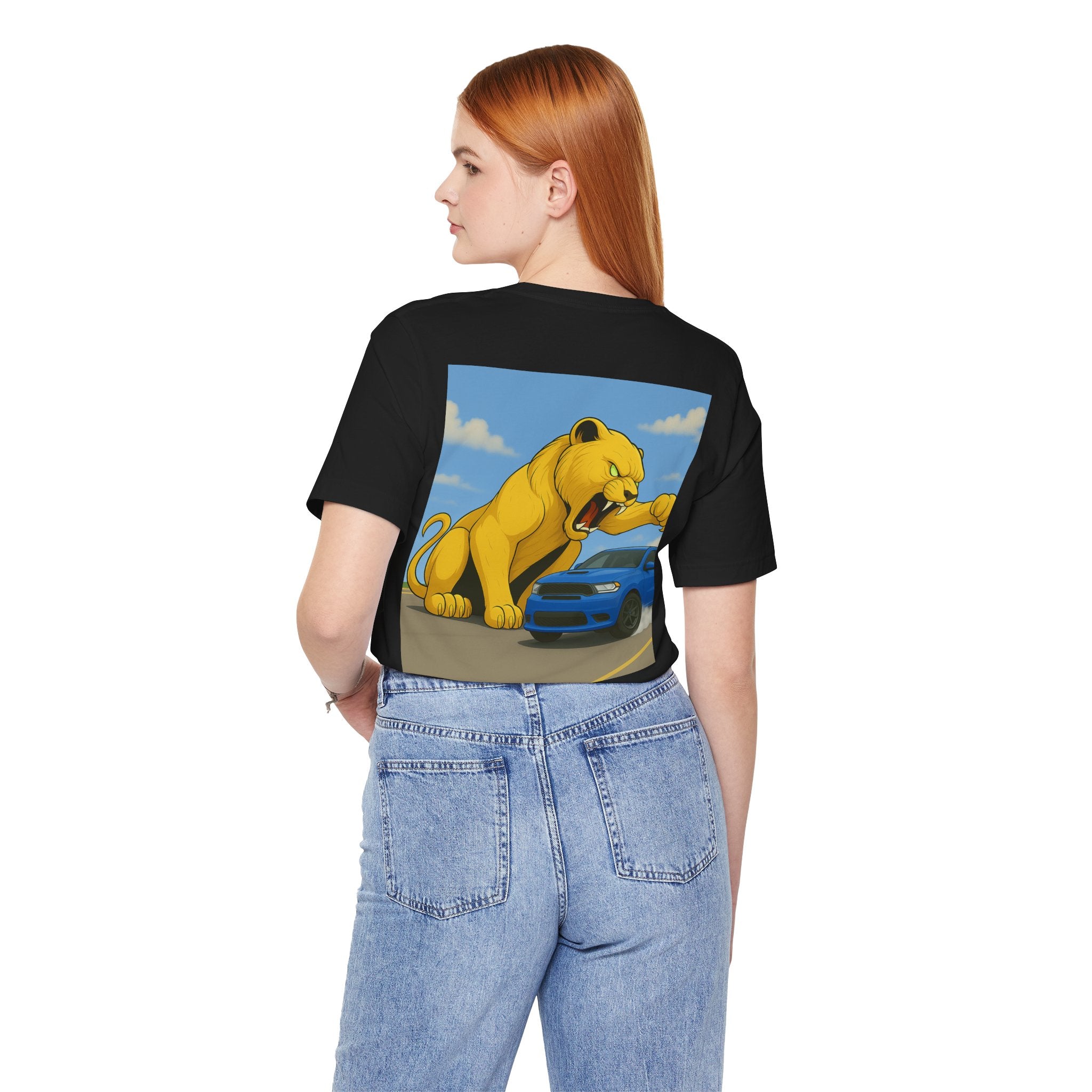 Dream Car Tee – Tiger Chasin Tail Lights - Blue