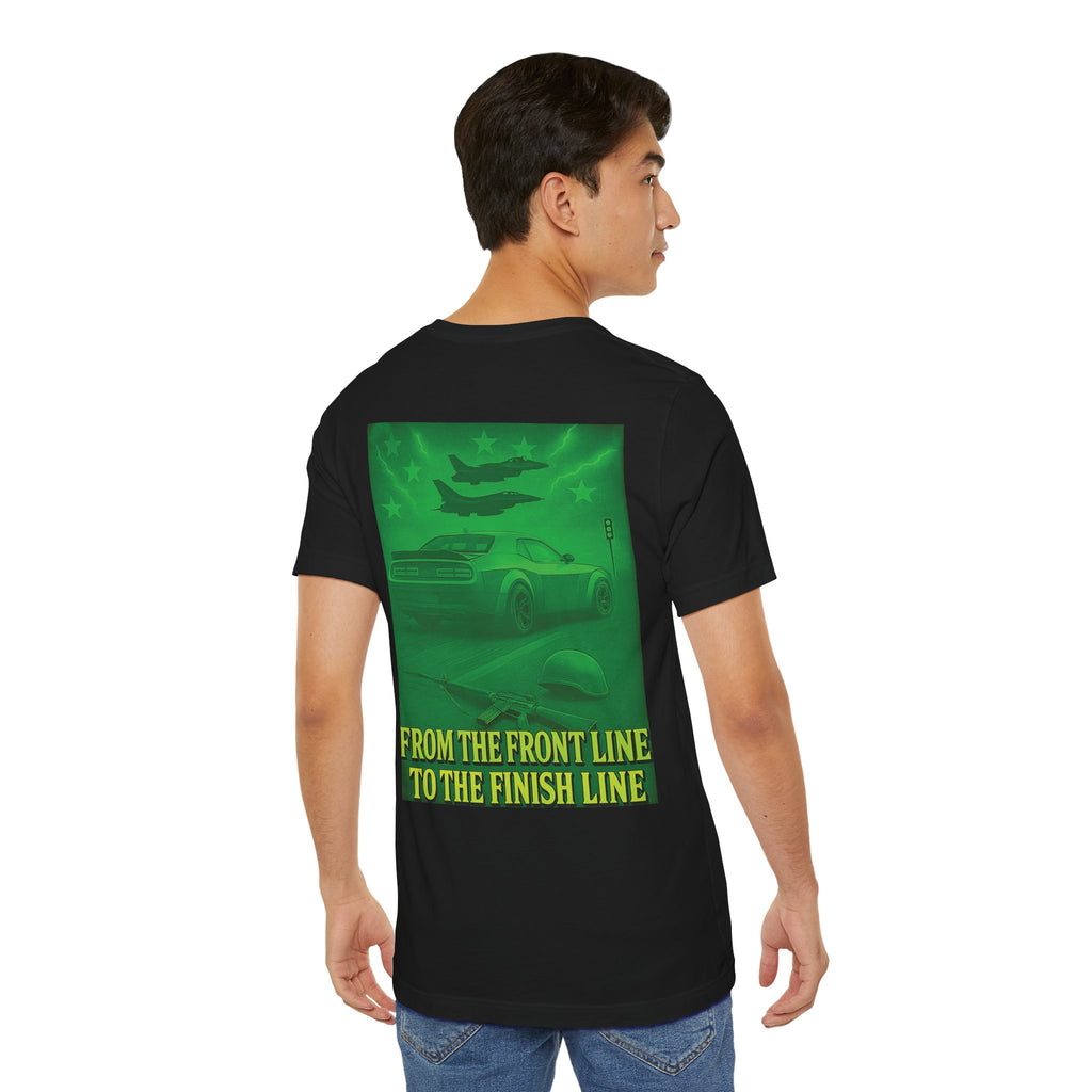 Dream Car Tee - Modern Widebody Coupe - Military Green