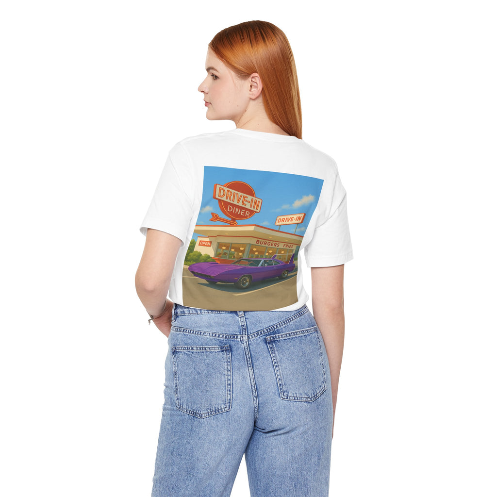 Dream Car Tee – Retro Aero Cruiser - Purple