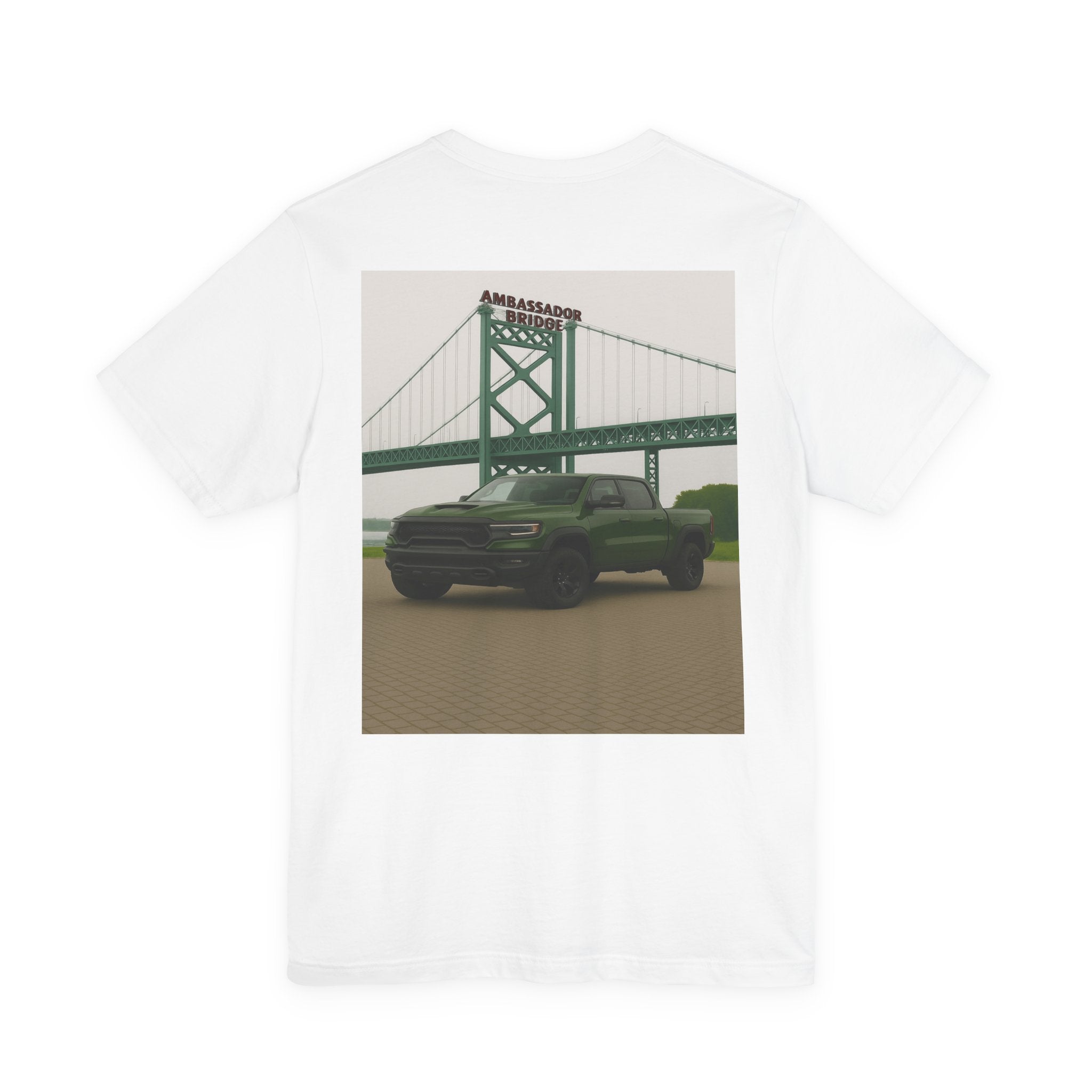 Dream Car Tee - Supercharged Street Pickup - Military Green