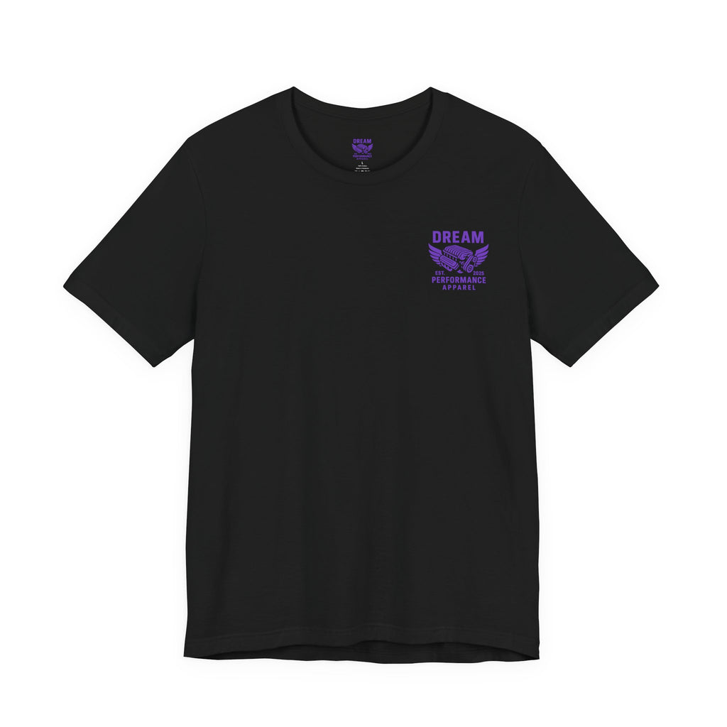 Dream Car Tee - Classic Front Logo - Purple