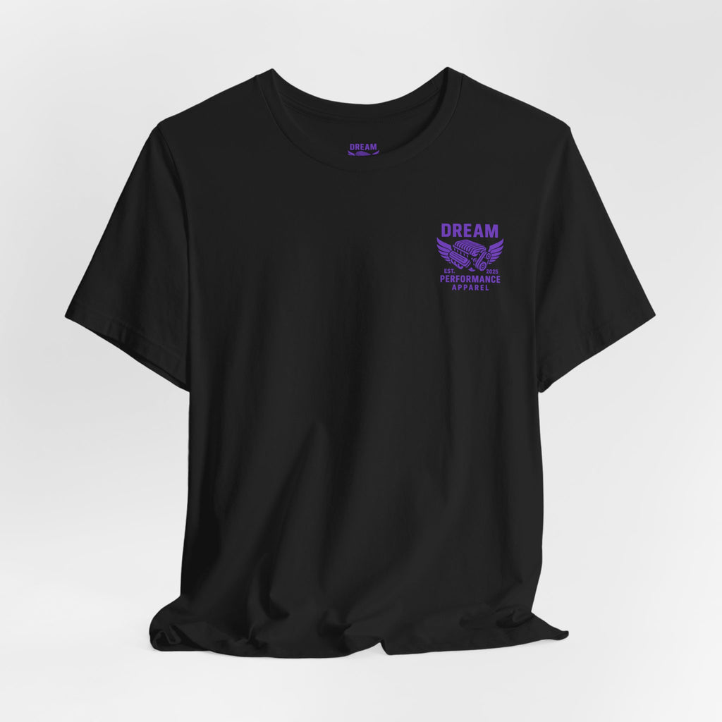 Dream Car Tee - Classic Front Logo - Purple