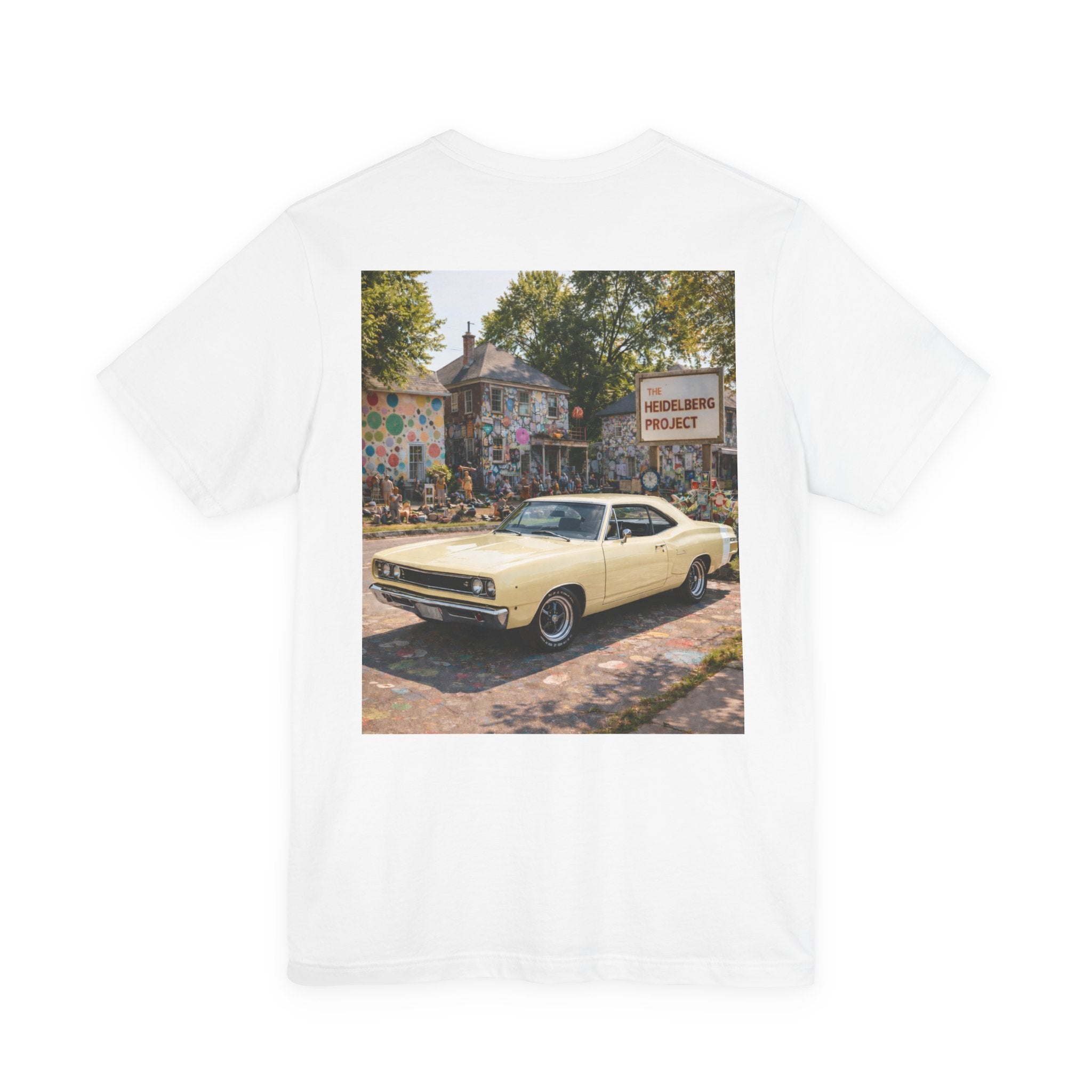 Dream Car Tee - Motor City Mural Machine Cream