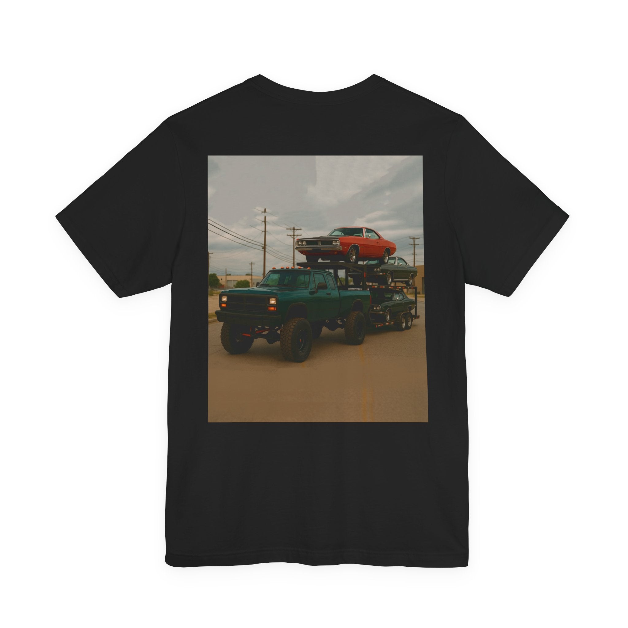 Dream Car Tee - Retro Medium Duty Diesel - Teal