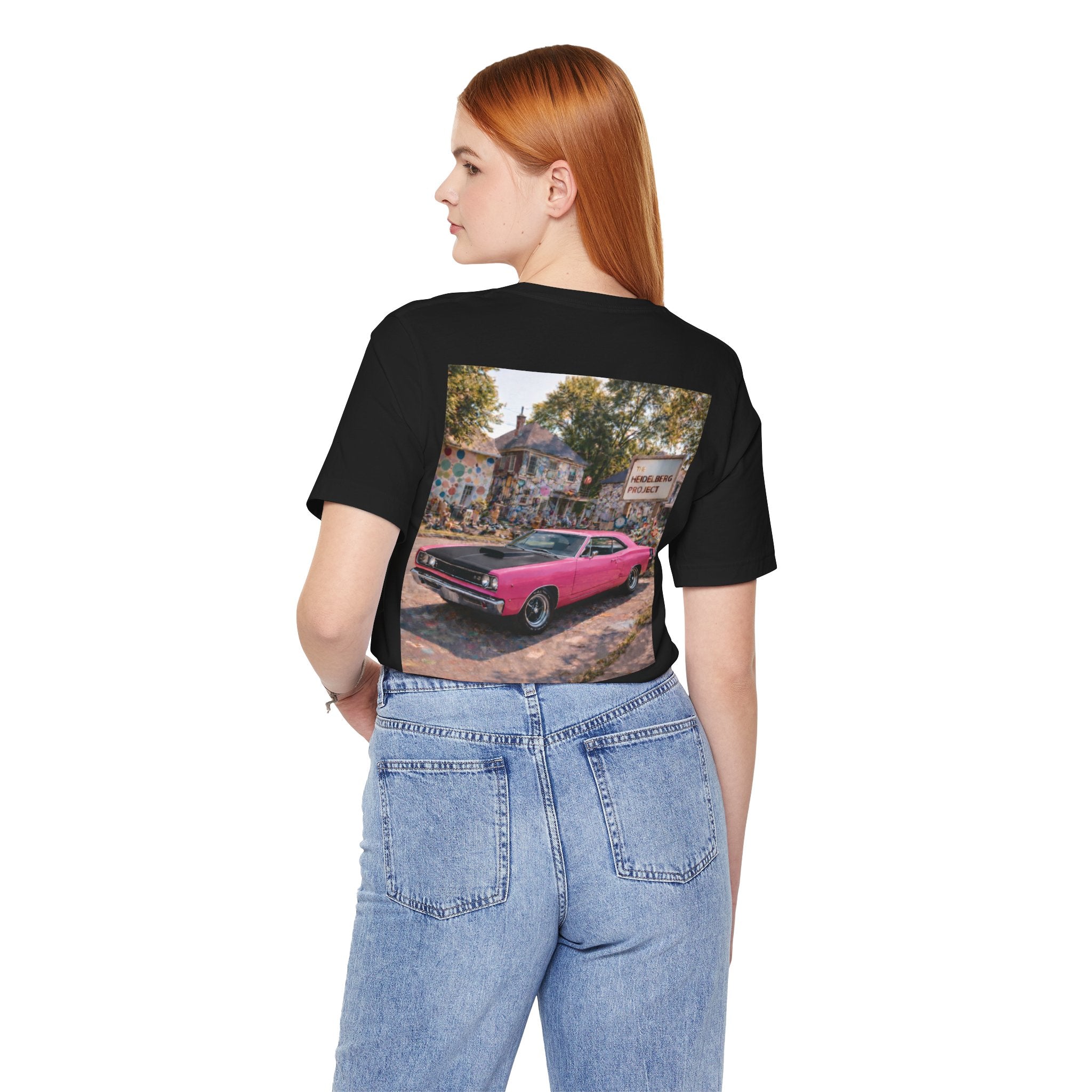 Dream Car Tee - Motor City Mural Machine Pink